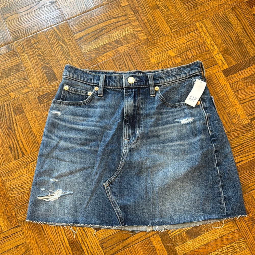 GAP Women's Blue Denim Skirt
